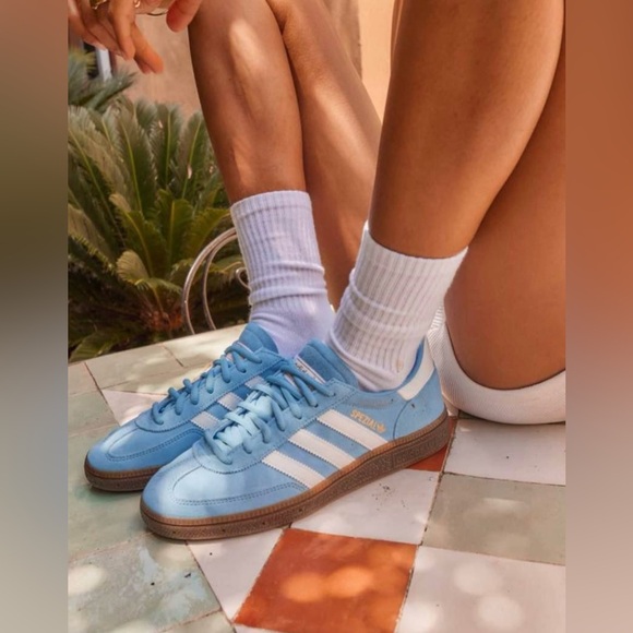 Adidas Spezial Shoes Light Blue Suede - Picture 2 of 16